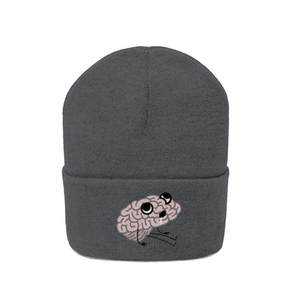 Drooling Brain | Knit Beanie | The Introverted Attorney