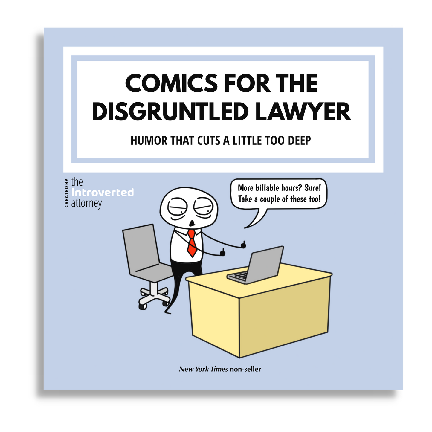 Comic Book for the Disgruntled Lawyer | Funny Lawyer Gifts | Best Attorney Gifts