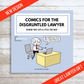 Comic Book for the Disgruntled Lawyer | Funny Lawyer Gifts | Best Attorney Gifts