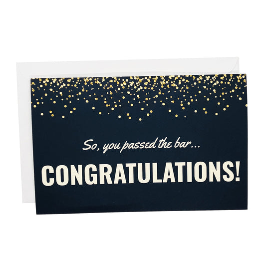 Passed the Bar Congratulations Card for New Attorneys