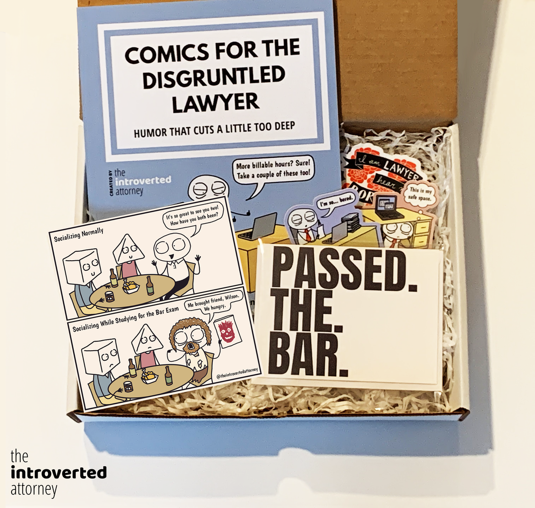 Lawyer Gift Boxes Best Gifts for Attorneys Lawyer Care Package The Introverted Attorney