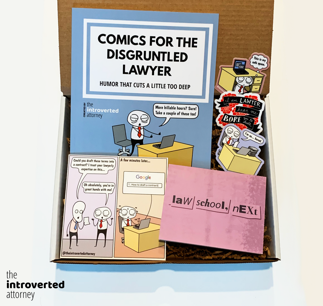 Lawyer Gift Boxes Best Gifts for Attorneys Lawyer Care Package The Introverted Attorney