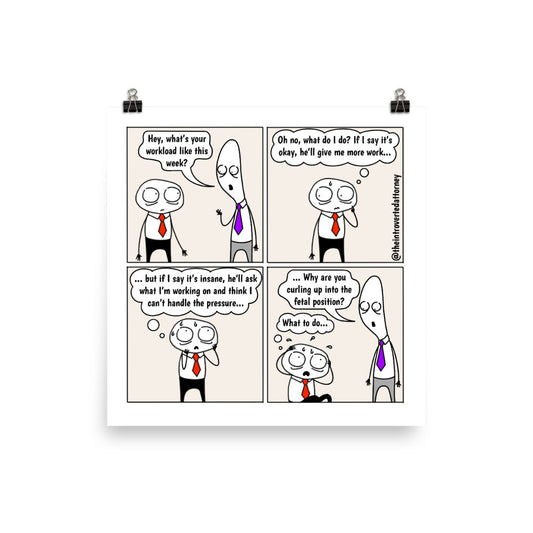 Availability | Best Lawyer Law Firm Gifts | Law Comic Print | Funny Gifts for Attorneys